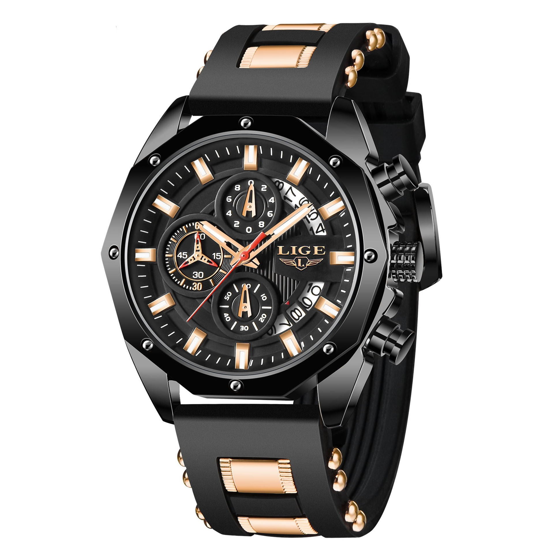 Waterproof Wristwatch Chronograph